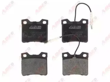 C2P002ABE ABE Комплект тормозных колодок, дисковый тормоз