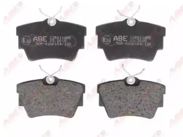 C2R011ABE ABE Комплект тормозных колодок, дисковый тормоз
