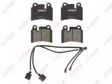 C2W031ABE ABE Комплект тормозных колодок, дисковый тормоз