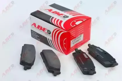 C2Y019ABE ABE Комплект тормозных колодок, дисковый тормоз