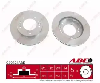 C30304ABE ABE Тормозной диск
