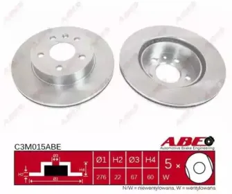 C3M015ABE ABE Тормозной диск