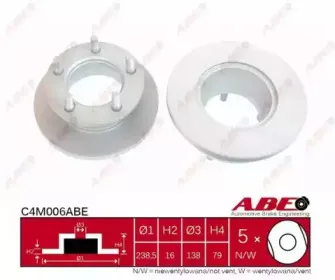 C4M006ABE ABE Тормозной диск