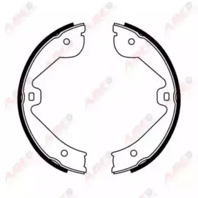 CRW000ABE ABE Комплект тормозных колодок, стояночная тормозная система