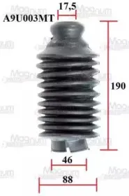 A9U003MT Magnum Technology Защитный колпак / пыльник, амортизатор