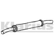 210634 KLARIUS Средний глушитель выхлопных газов