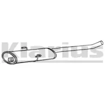 250391 KLARIUS Средний глушитель выхлопных газов