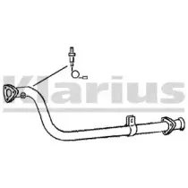 301466 KLARIUS Труба выхлопного газа