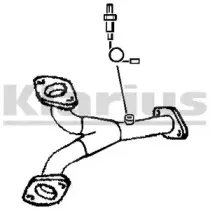 301867 KLARIUS Труба выхлопного газа