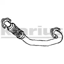 301883 KLARIUS Труба выхлопного газа