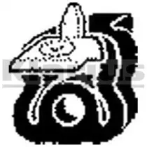 420334 KLARIUS Кронштейн, глушитель