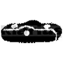 420357 KLARIUS Кронштейн, глушитель