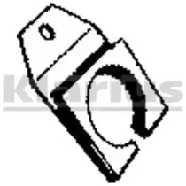 430229 KLARIUS Кронштейн, система выпуска ОГ