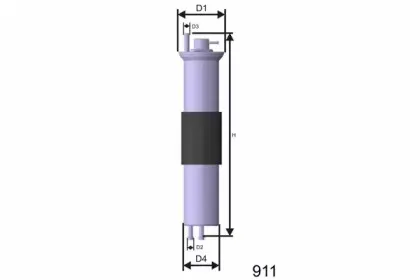 E847 MISFAT Топливный фильтр