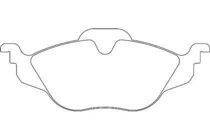 WBP23063A WAGNER Комплект тормозных колодок, дисковый тормоз