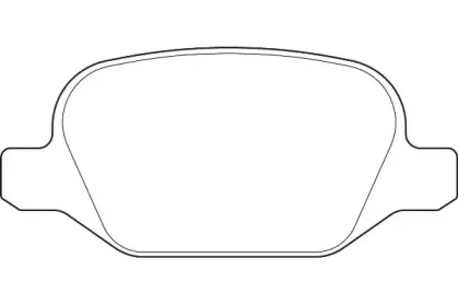 WBP23517A WAGNER Комплект тормозных колодок, дисковый тормоз