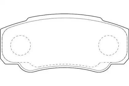 WBP23921A WAGNER Комплект тормозных колодок, дисковый тормоз