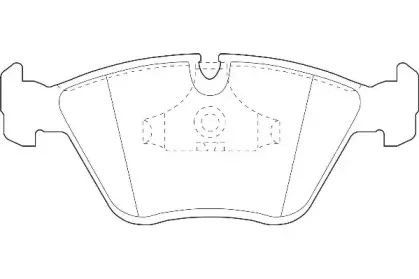 WBP20968A WAGNER Комплект тормозных колодок, дисковый тормоз