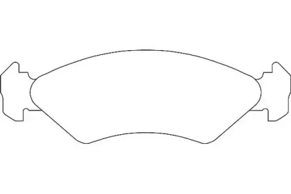 WBP21202A WAGNER Комплект тормозных колодок, дисковый тормоз