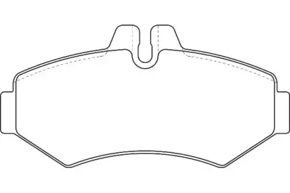 WBP23021A WAGNER Комплект тормозных колодок, дисковый тормоз