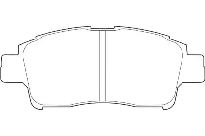 WBP23348A WAGNER Комплект тормозных колодок, дисковый тормоз