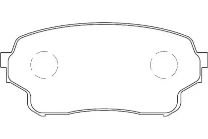 WBP24301A WAGNER Комплект тормозных колодок, дисковый тормоз