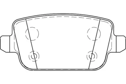 WBP24537C WAGNER Комплект тормозных колодок, дисковый тормоз
