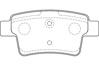 WBP24540A WAGNER Комплект тормозных колодок, дисковый тормоз