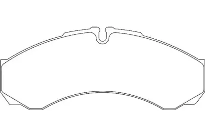 WBP29121A WAGNER Комплект тормозных колодок, дисковый тормоз