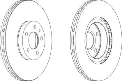 WGR0156-1 WAGNER Тормозной диск