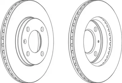 WGR0175-1 WAGNER Тормозной диск