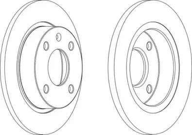 WGR0208-1 WAGNER Тормозной диск
