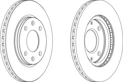 WGR0214-1 WAGNER Тормозной диск