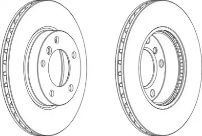 WGR0258-1 WAGNER Тормозной диск