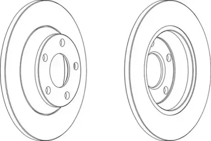 WGR0759-1 WAGNER Тормозной диск