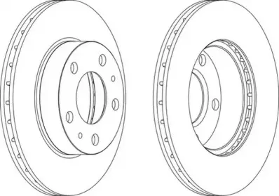 WGR0768-1 WAGNER Тормозной диск