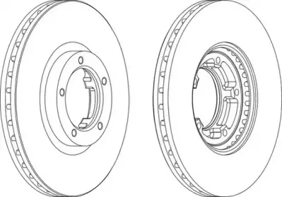 WGR0848-1 WAGNER Тормозной диск