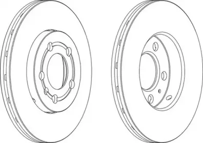WGR0927-1 WAGNER Тормозной диск