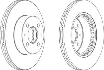 WGR1006-1 WAGNER Тормозной диск