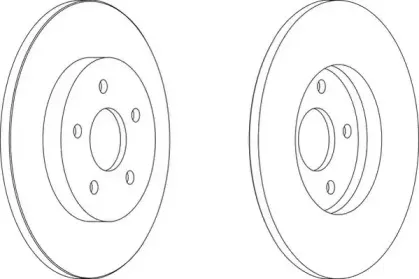 WGR1126-1 WAGNER Тормозной диск