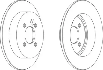 WGR1128-1 WAGNER Тормозной диск