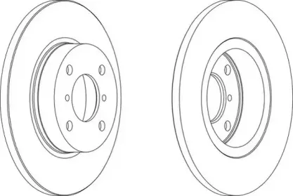 WGR1148-1 WAGNER Тормозной диск