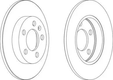 WGR1155-1 WAGNER Тормозной диск