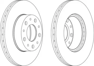 WGR1170-1 WAGNER Тормозной диск