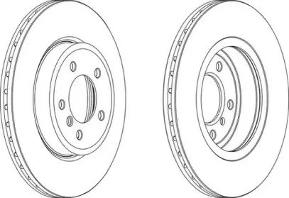 WGR1174-1 WAGNER Тормозной диск