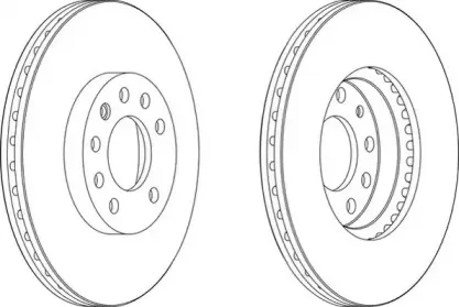 WGR1191-1 WAGNER Тормозной диск