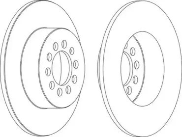 WGR1224-1 WAGNER Тормозной диск