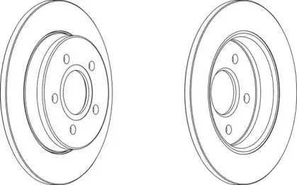 WGR1226-1 WAGNER Тормозной диск
