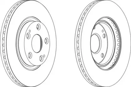 WGR1401-1 WAGNER Тормозной диск