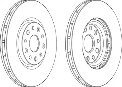 WGR1449-1 WAGNER Тормозной диск